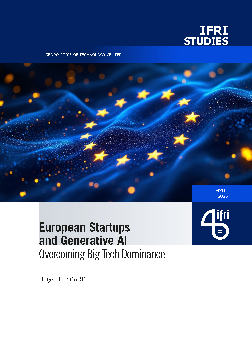 Cover of "European Startups and Generative AI: Overcoming Big Tech Dominance"