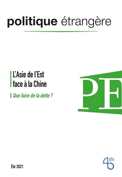 politique étrangère, asie de  l'est face a la chine, que faire de la dette couverture