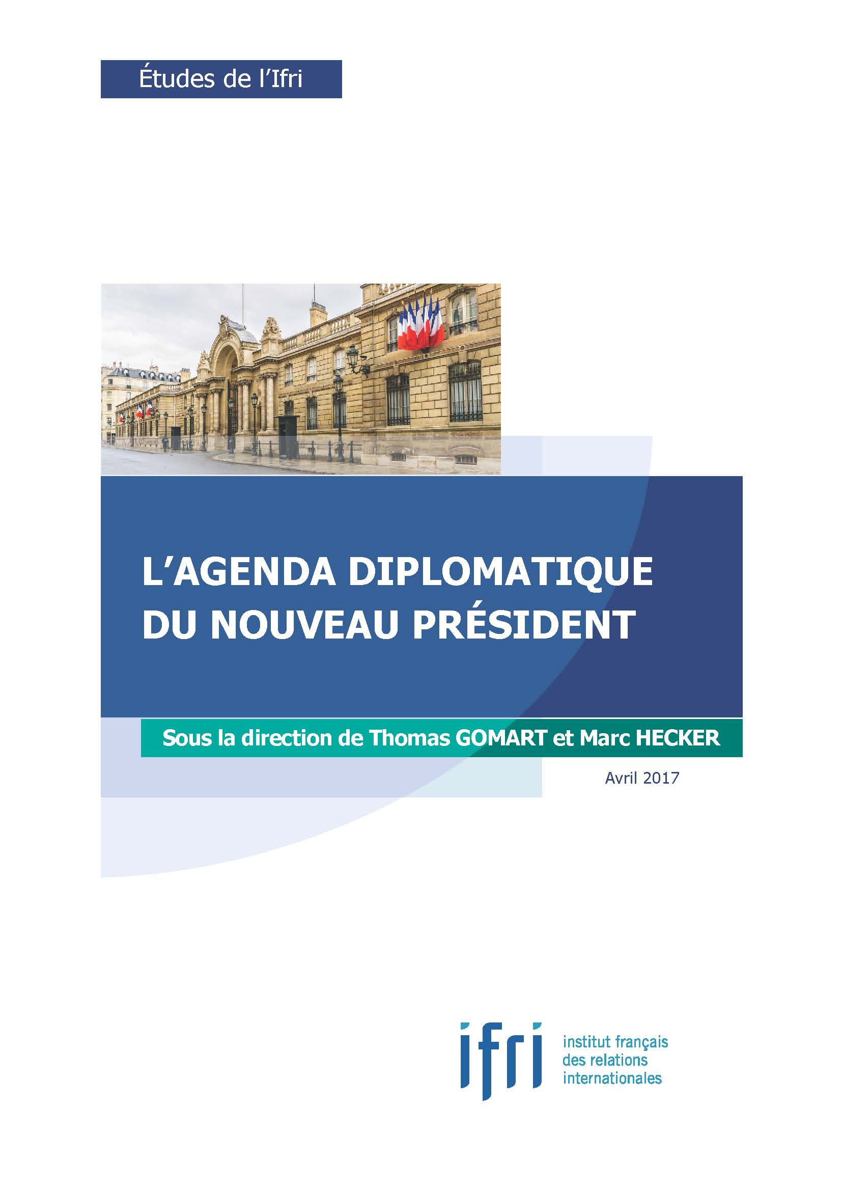 Couv_Agenda diplomatique du nouveau président