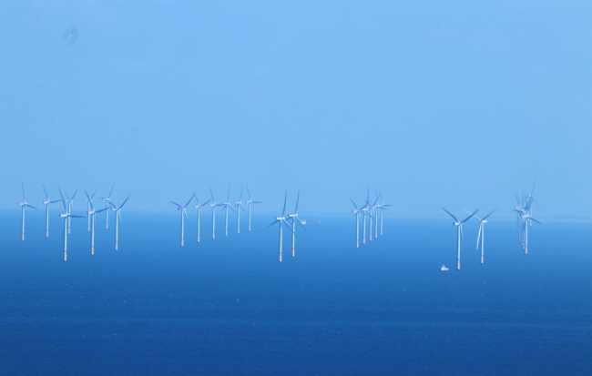 Eoliennes offshore au nord du Pays de Galles